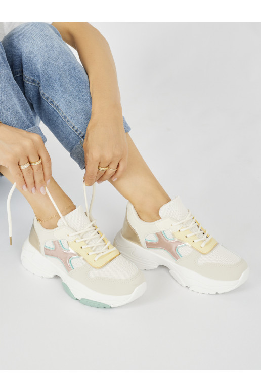 Sneakersy dámské béžové