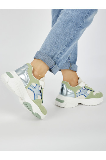 Sneakersy dámské zelené 2