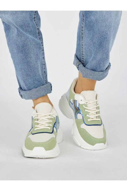 Sneakersy dámské zelené