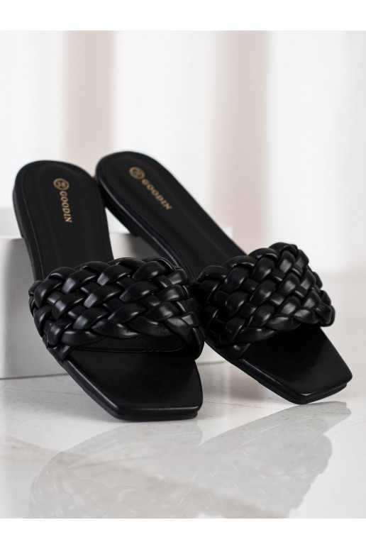 Šlepetės iš eko odos