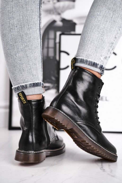 Juodi Moteriški kerziniai batai Marita