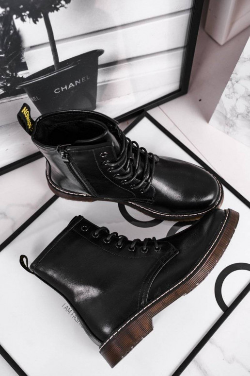 Juodi Moteriški kerziniai batai Marita