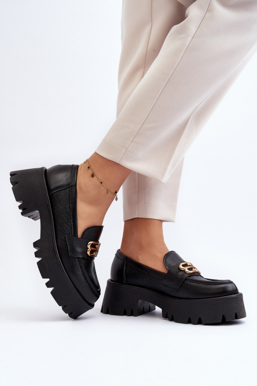 Zazoo mokasinai juodos spalvos