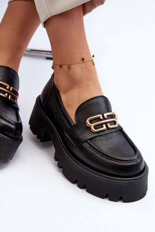 Zazoo mokasinai juodos spalvos