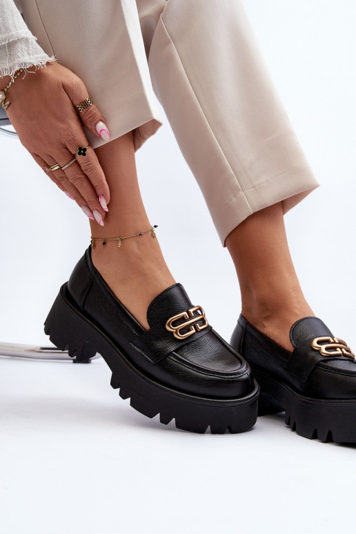 Zazoo mokasinai juodos spalvos