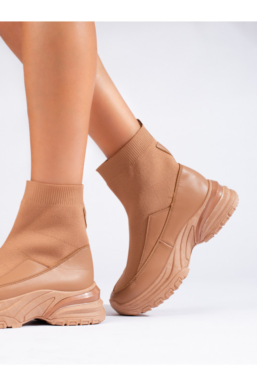 Nazouvací boty s ponožkou