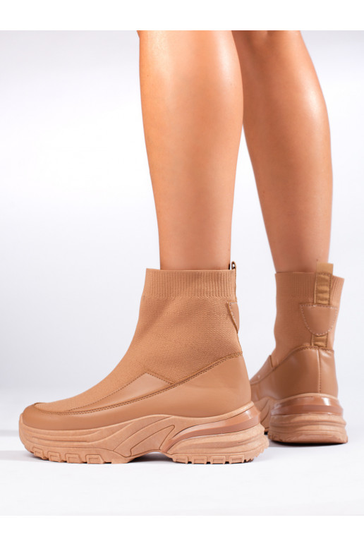 Nazouvací boty s ponožkou