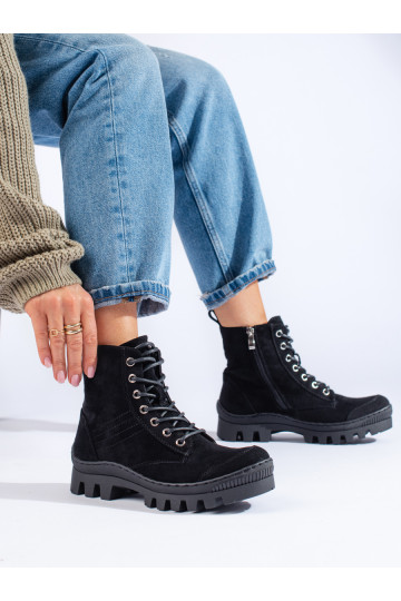 Šněrovací kotníkové boty S.Barski 2