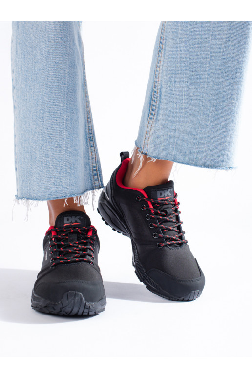 Dámské trekové boty DK černo-červené