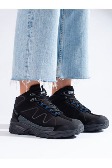 Dámská sportovní treková obuv s vysokým svrškem DK černá