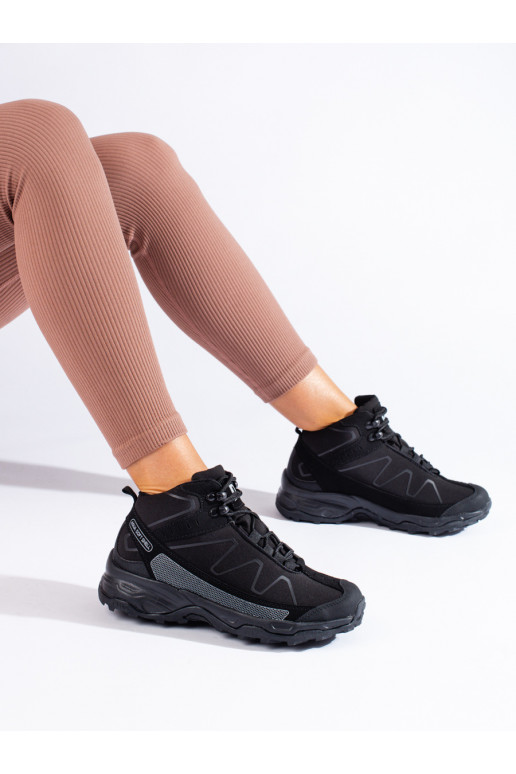 Dámská sportovní treková obuv s vysokým svrškem DK černá