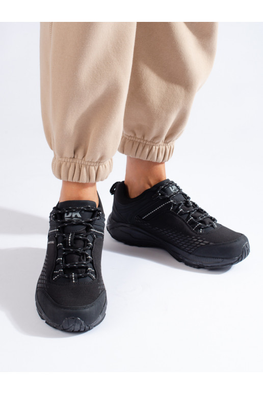 Dámské trekové boty na silné podrážce DK černé