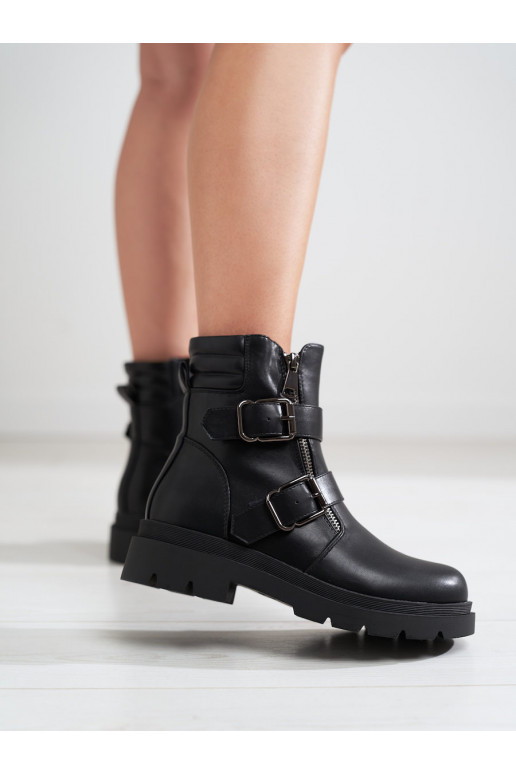 Dámské workery s přezkami