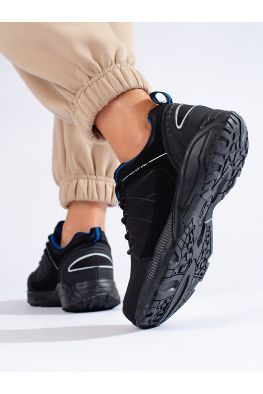 Dámské trekové boty DK waterproof černo-modré