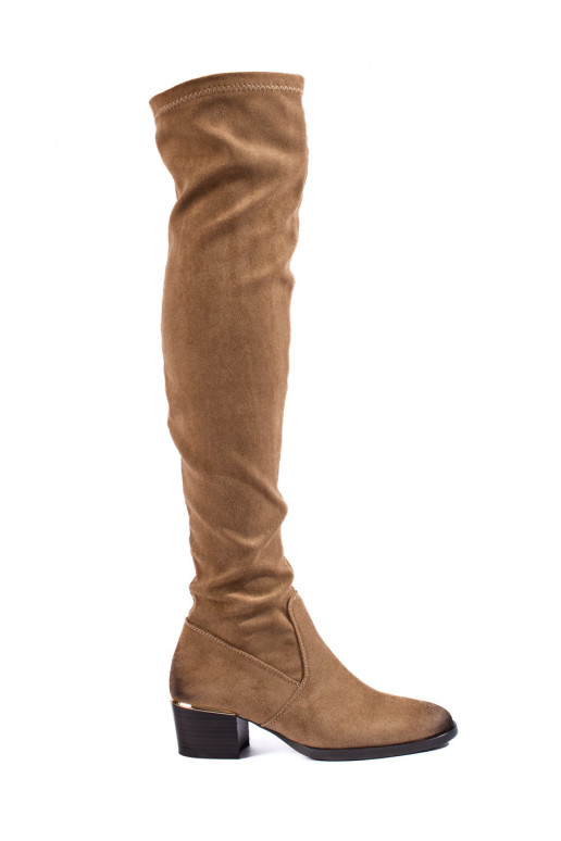 Dámské semišové mušketýrky Vinceza