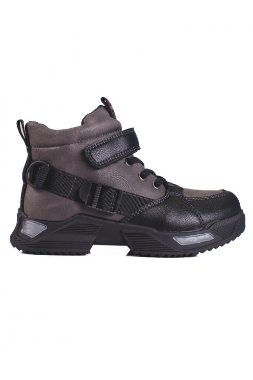 Chlapecké boty šedé barvy