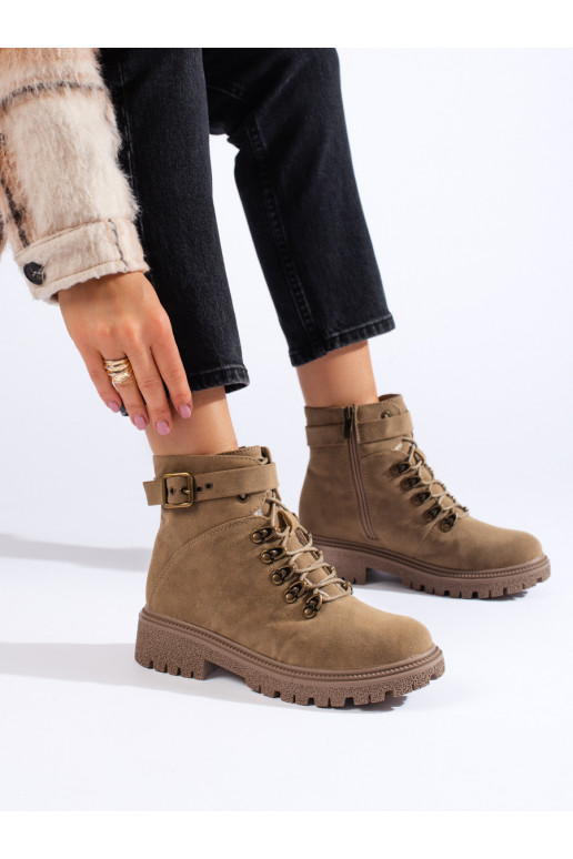 Dámské semišové traperky