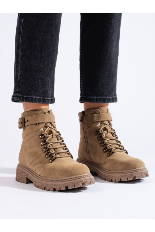 Dámské semišové traperky