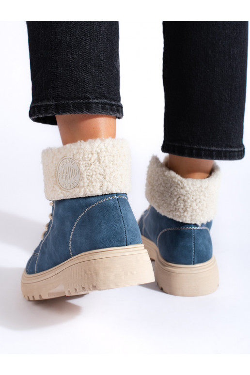 Dámské traperky s kožíškem