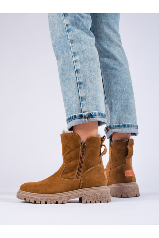 Dámské zateplené kozačky