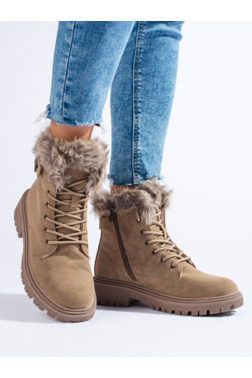 Traperky dámské s kožíškem 2