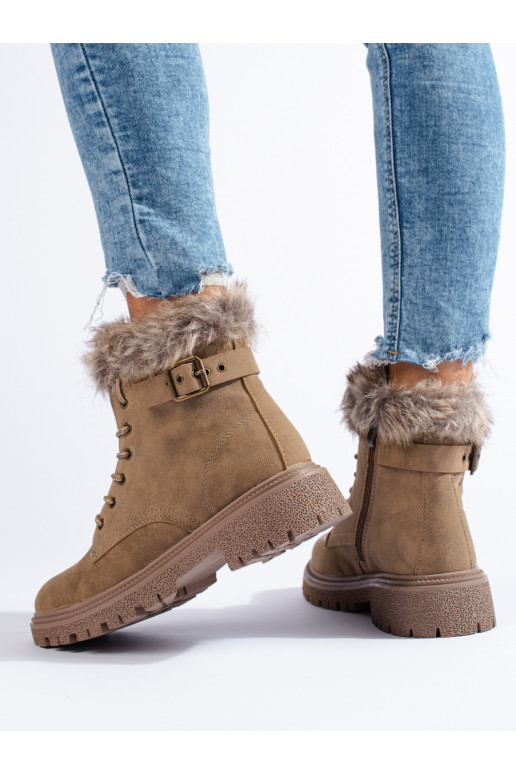 Traperky dámské s kožíškem