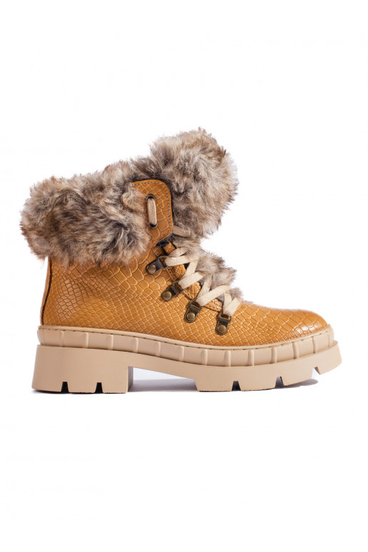 Traperky dámské s kožešinou