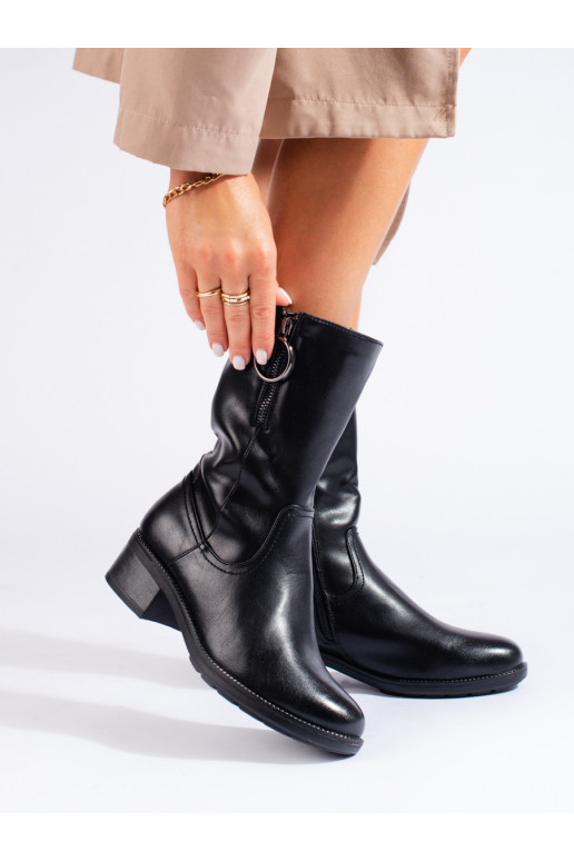 Vysoké černé dámské boty