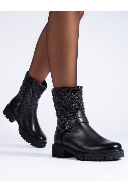 Dámské workery s prošíváním