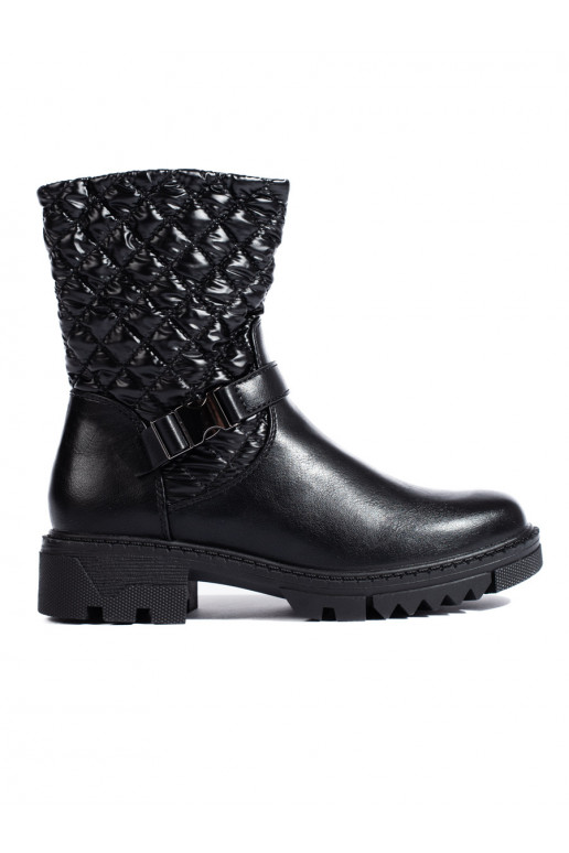 Dámské workery s prošíváním