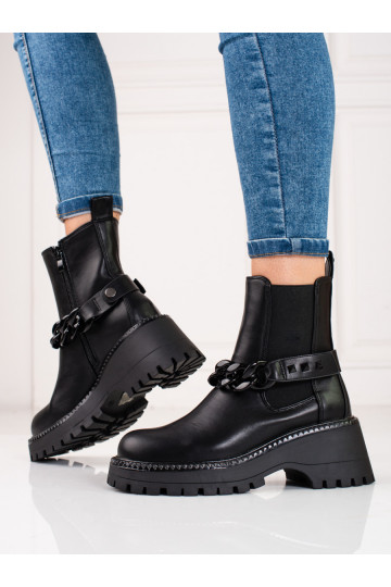 Štibletky dámské s řetízkem 2