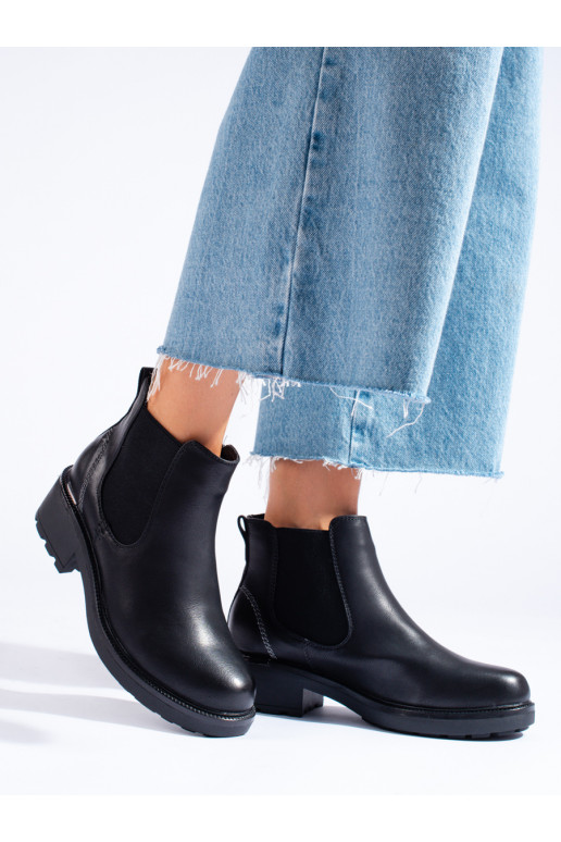 Štibletky dámské z eko kůže