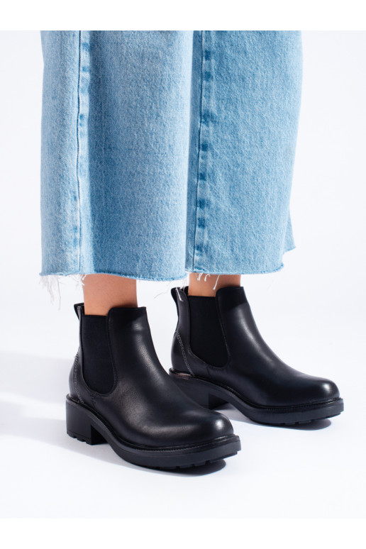 Štibletky dámské z eko kůže