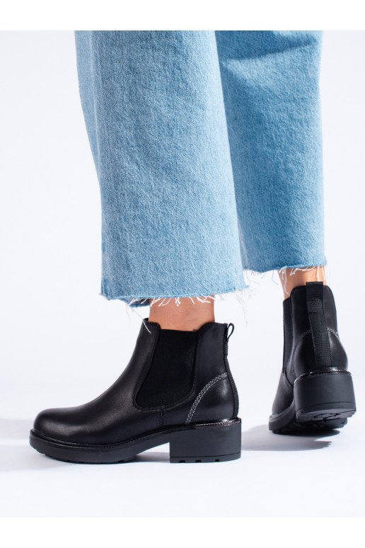 Štibletky dámské z eko kůže