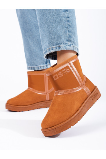 Dámské hnědé sněhule BIG STAR KK274612B