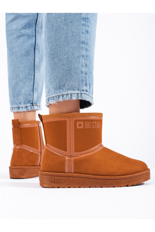 Dámské hnědé sněhule BIG STAR KK274612B