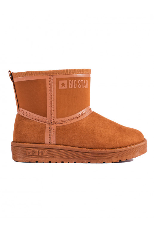 Dámské hnědé sněhule BIG STAR KK274612B