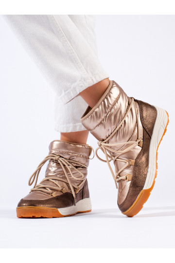 Krátké zlaté sněhule BIG STAR KK274276 2