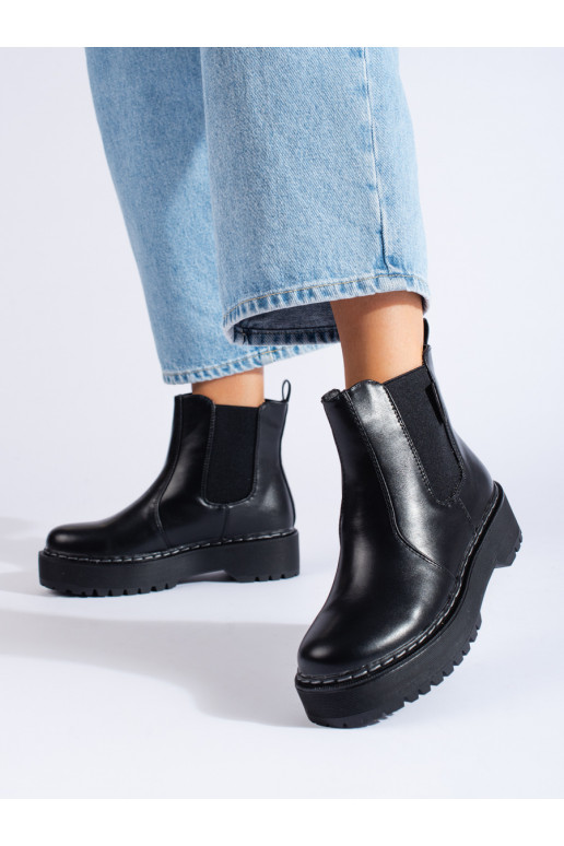 Černé dámské štibletky BIG STAR II274101