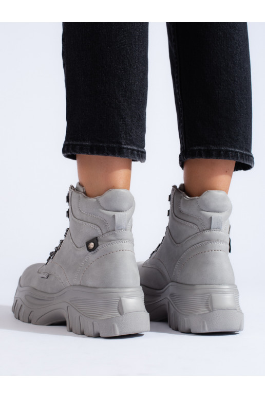 Šedé traperky BIG STAR KK274367