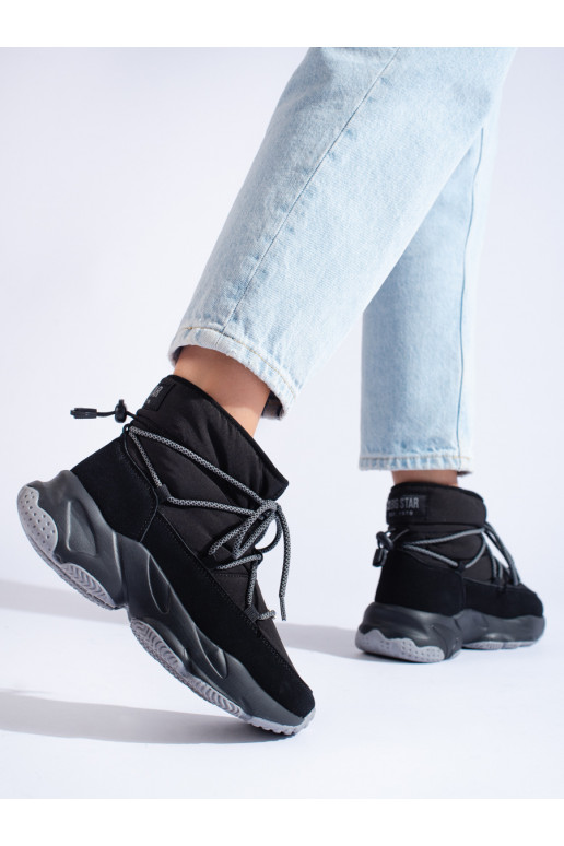 Černé dámské sněhule BIG STAR KK274274