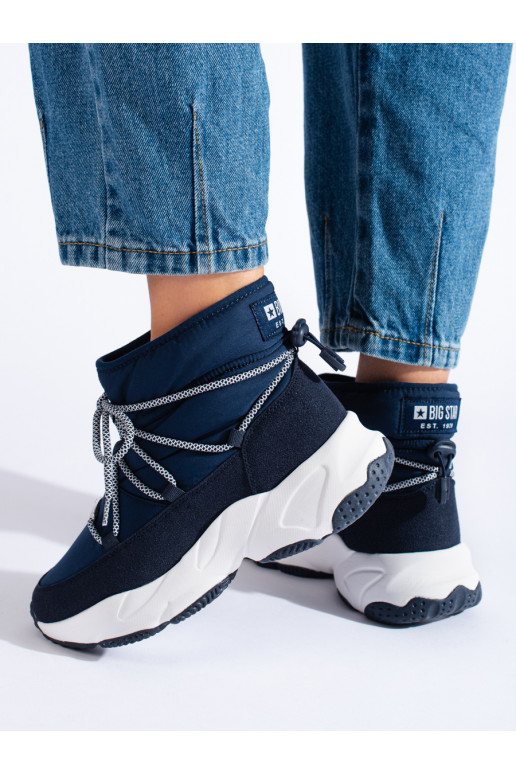 Dámské tmavě modré sněhule BIG STAR KK274273