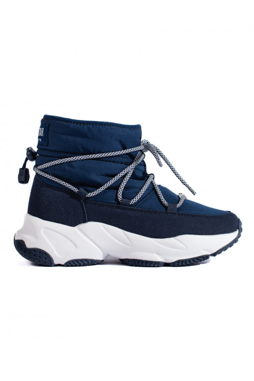 Dámské tmavě modré sněhule BIG STAR KK274273