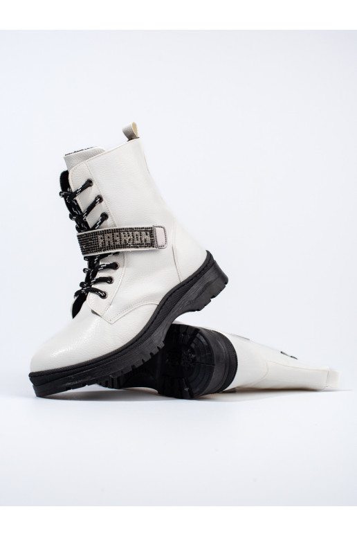 Dívčí kotníkové boty Potocki s krystalky