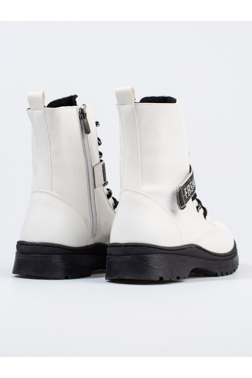 Dívčí kotníkové boty Potocki s krystalky