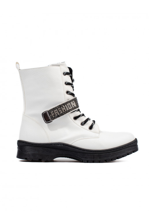 Dívčí kotníkové boty Potocki s krystalky