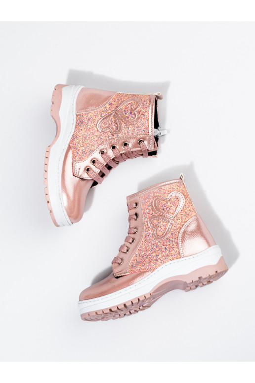 Dívčí kotníkové boty se třpytkami POTOCKI