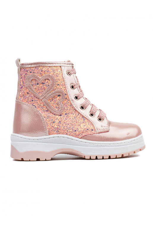 Dívčí kotníkové boty se třpytkami POTOCKI