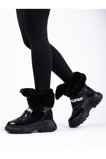 Dámské sněhule s gumou 2