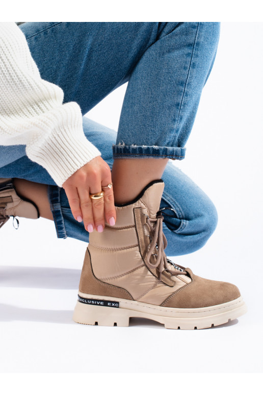 Šněrovací sněhule dámské